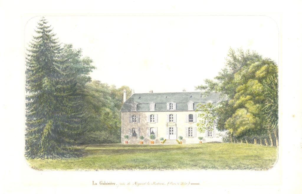 La Galaisière près de Nogent-le-Rotrou (Eure-et-Loir), Louis Auguste Jubault, 1872