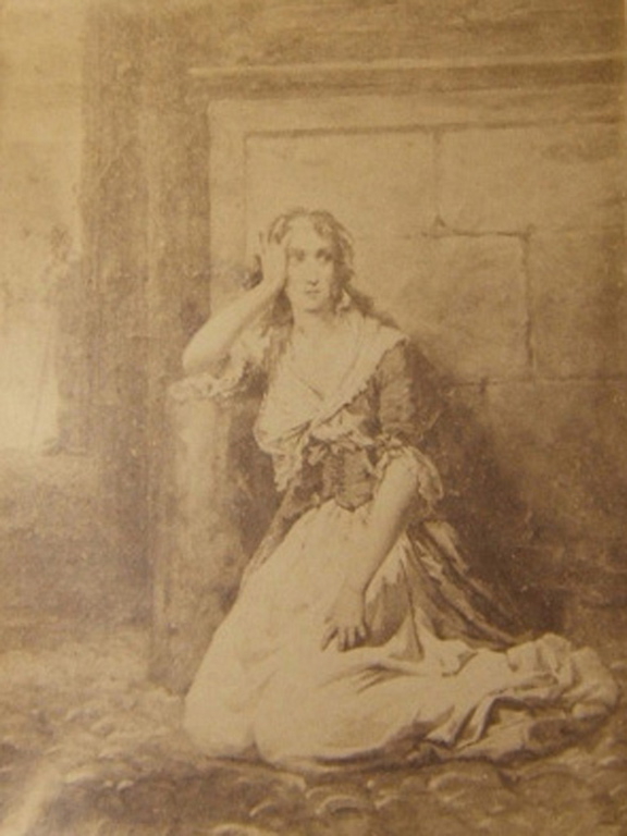 La folle du Luxembourg, Mathieu, 1842