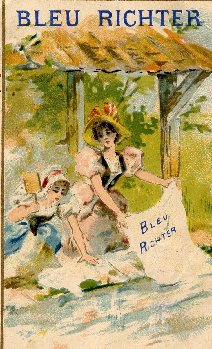 Bleu Richter, Th. Wartel, 1900 vers