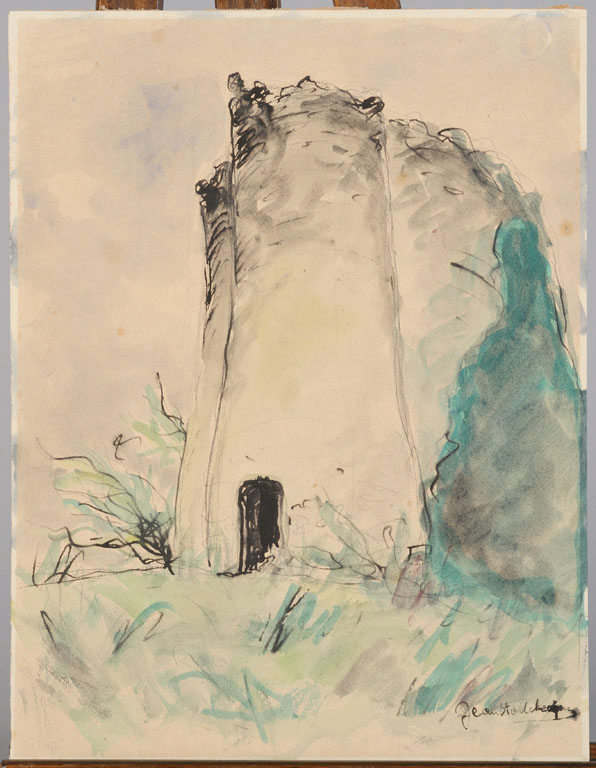 La tour Gazeau, Jean Hollebecque, Avant 1983