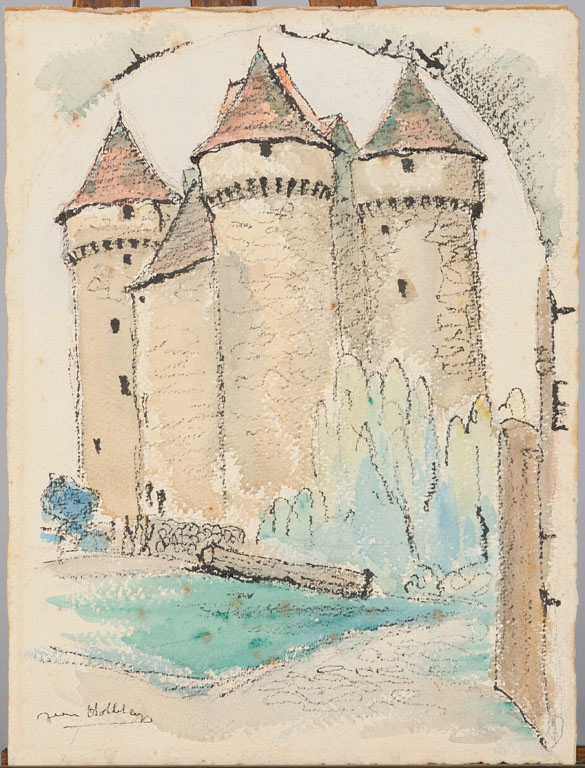 Le château de Sarzay, Jean Hollebecque, Avant 1983