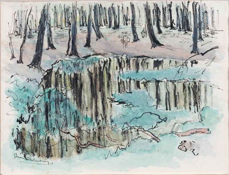 La Mare au Diable, Jean Hollebecque, Avant 1983