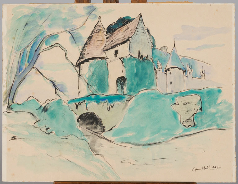 Château de Lys St Georges, Jean Hollebecque, Avant 1983