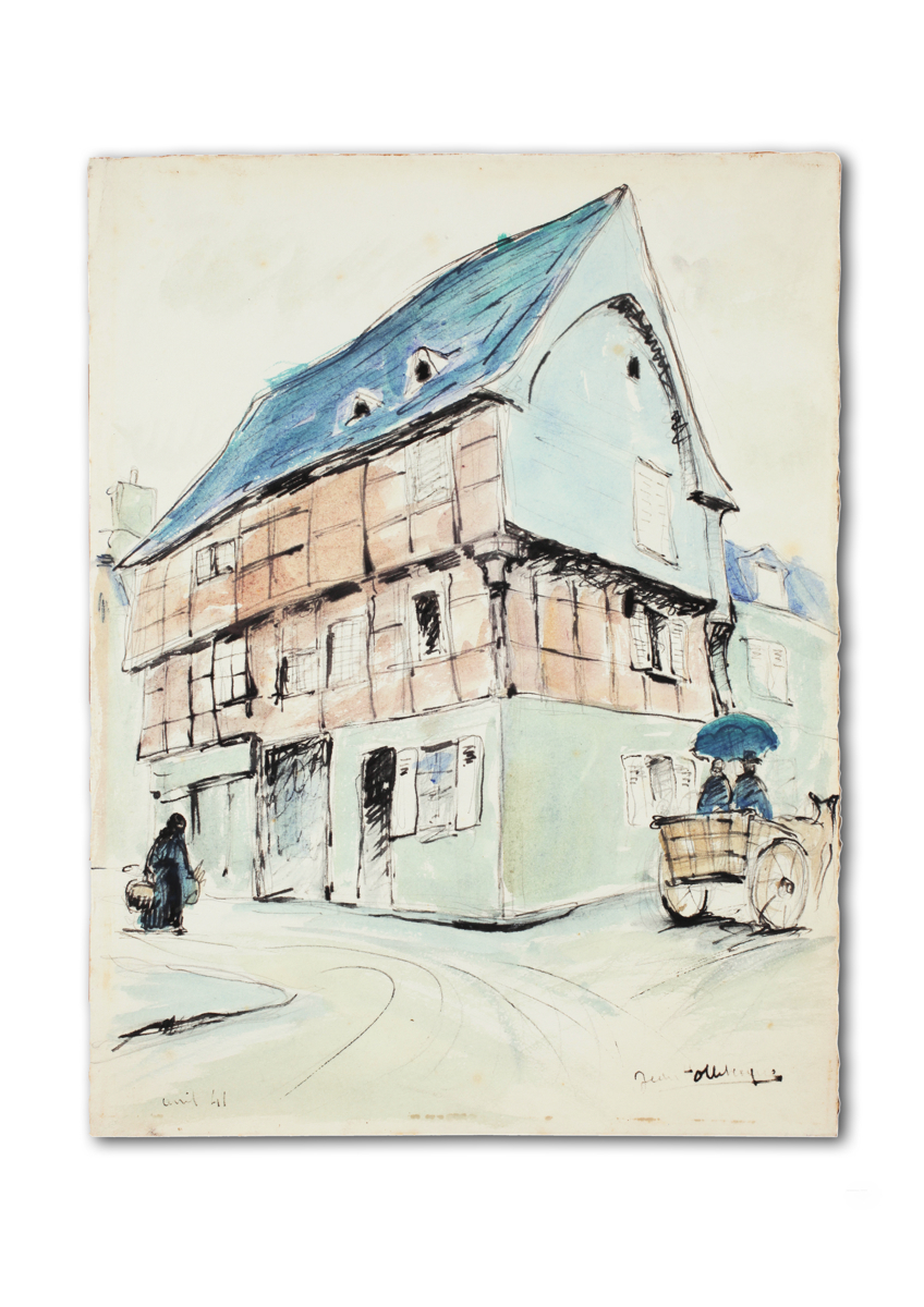Maison de bois du XVe siècle à La Châtre_0