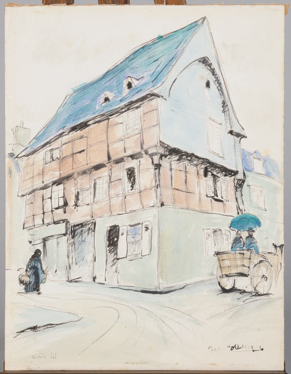 Maison de bois du XVe siècle à La Châtre_1