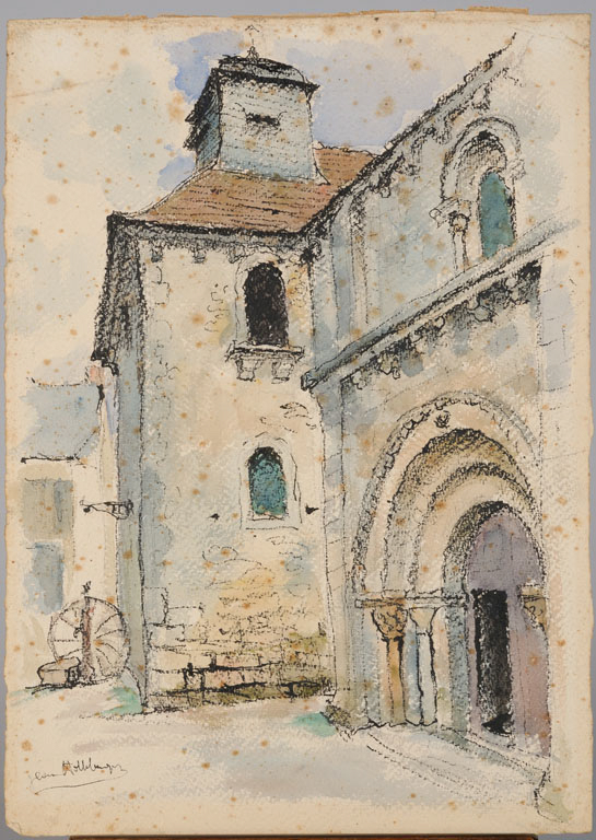 Eglise St Martin à Ardentes, Jean Hollebecque, Avant 1983