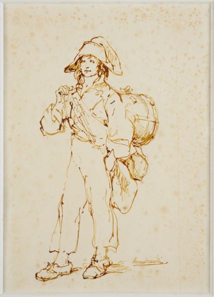 Tambour ou Enfant au tambour sur le dos, Bernard Naudin, 2e quart 20e siècle