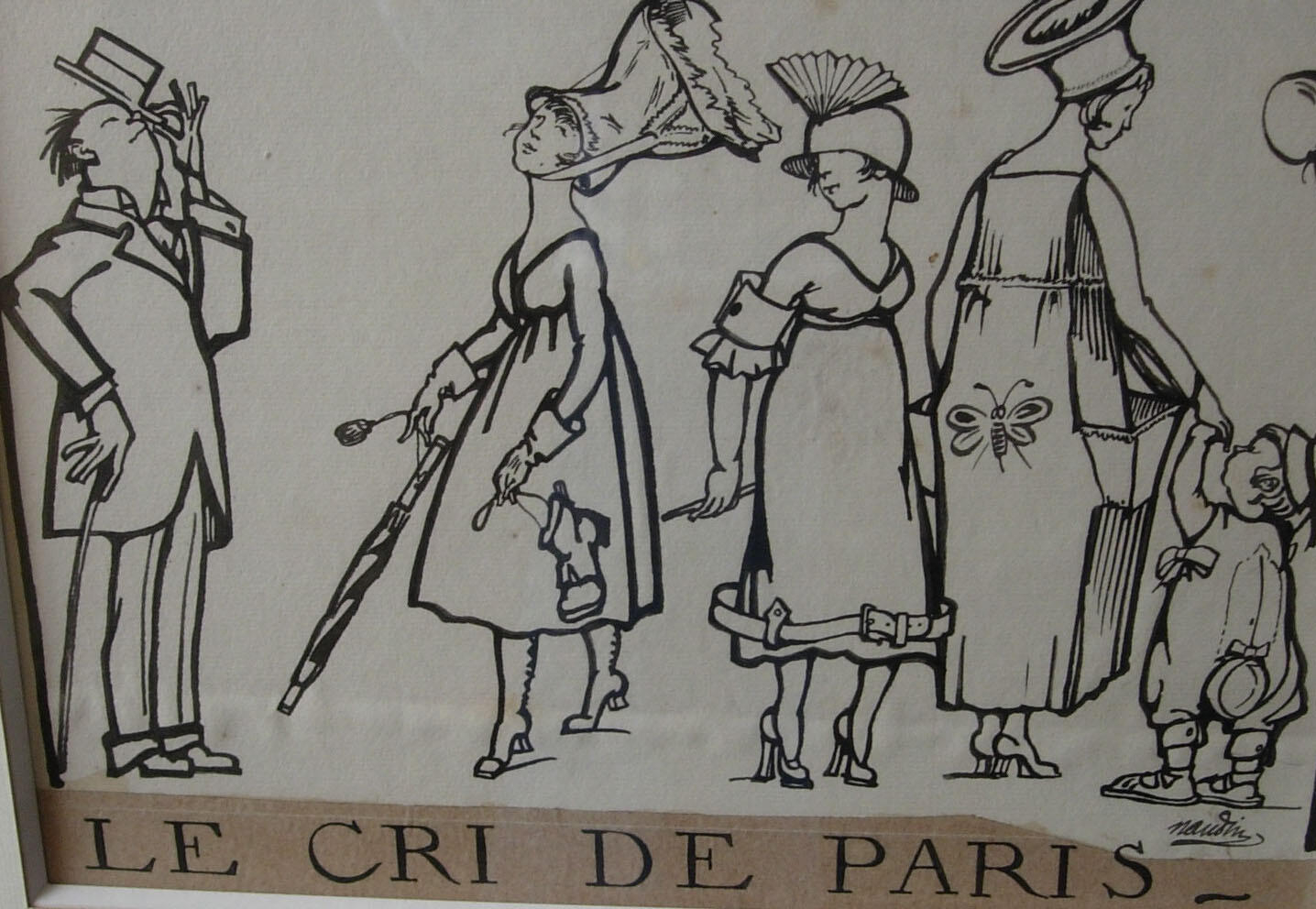 Le Cri de Paris, Bernard Naudin, 2e quart 20e siècle