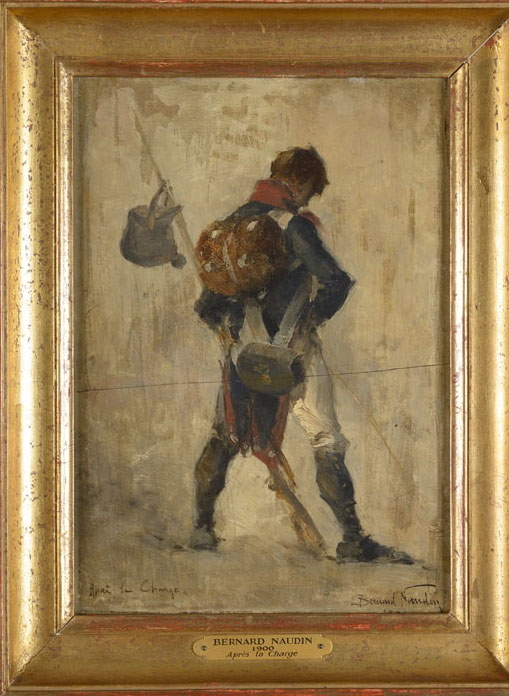 Après la charge, Bernard Naudin, 1900
