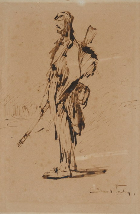 Soldat en haillon, Bernard Naudin, Avant 1946