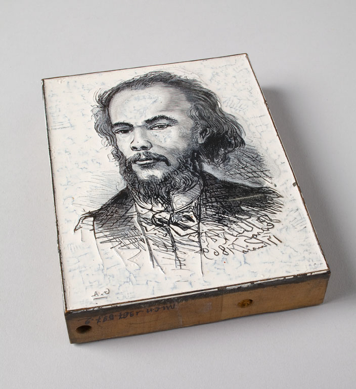 Matrice du portrait de Paul Verlaine_0