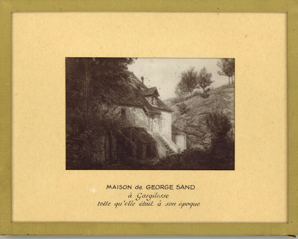 Maison de George SAND à Gargilesse-Dampierre (Indre), Alexandre René Veron, 1861