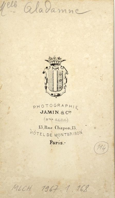 Mlle ALADAMNE (de La Châtre)_1