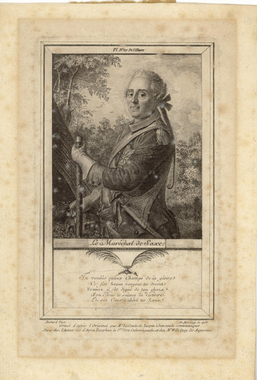 Le Maréchal de Saxe, Jean-Étienne Liotard, 1766