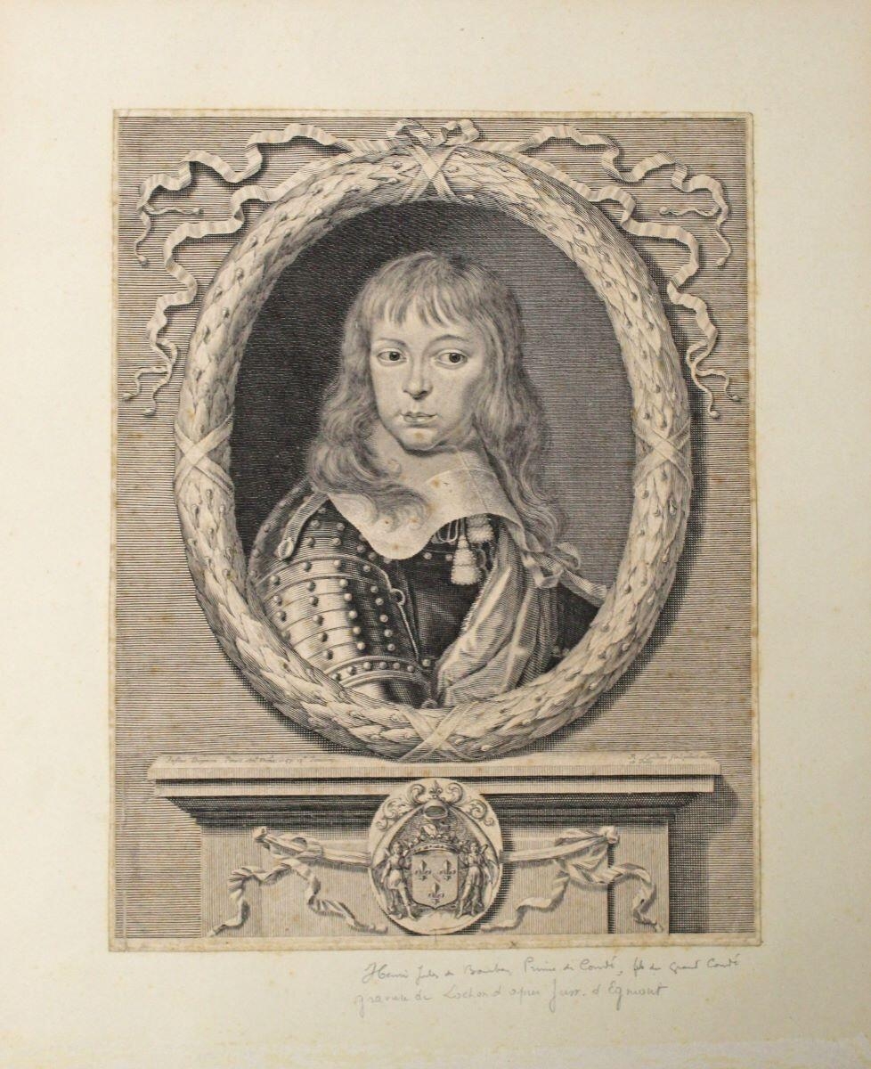 Henry Jules DE BOUBON prince de Condé, René Lochon, 1660