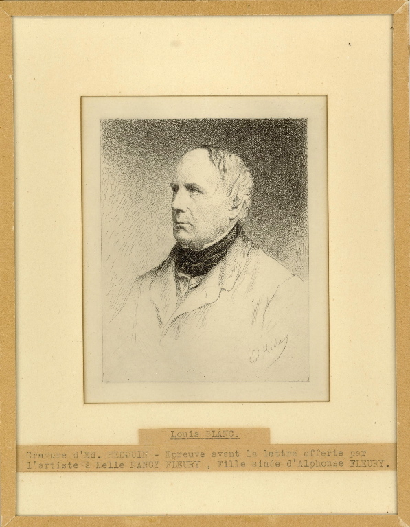 Louis BLANC, Edmond Hédouin