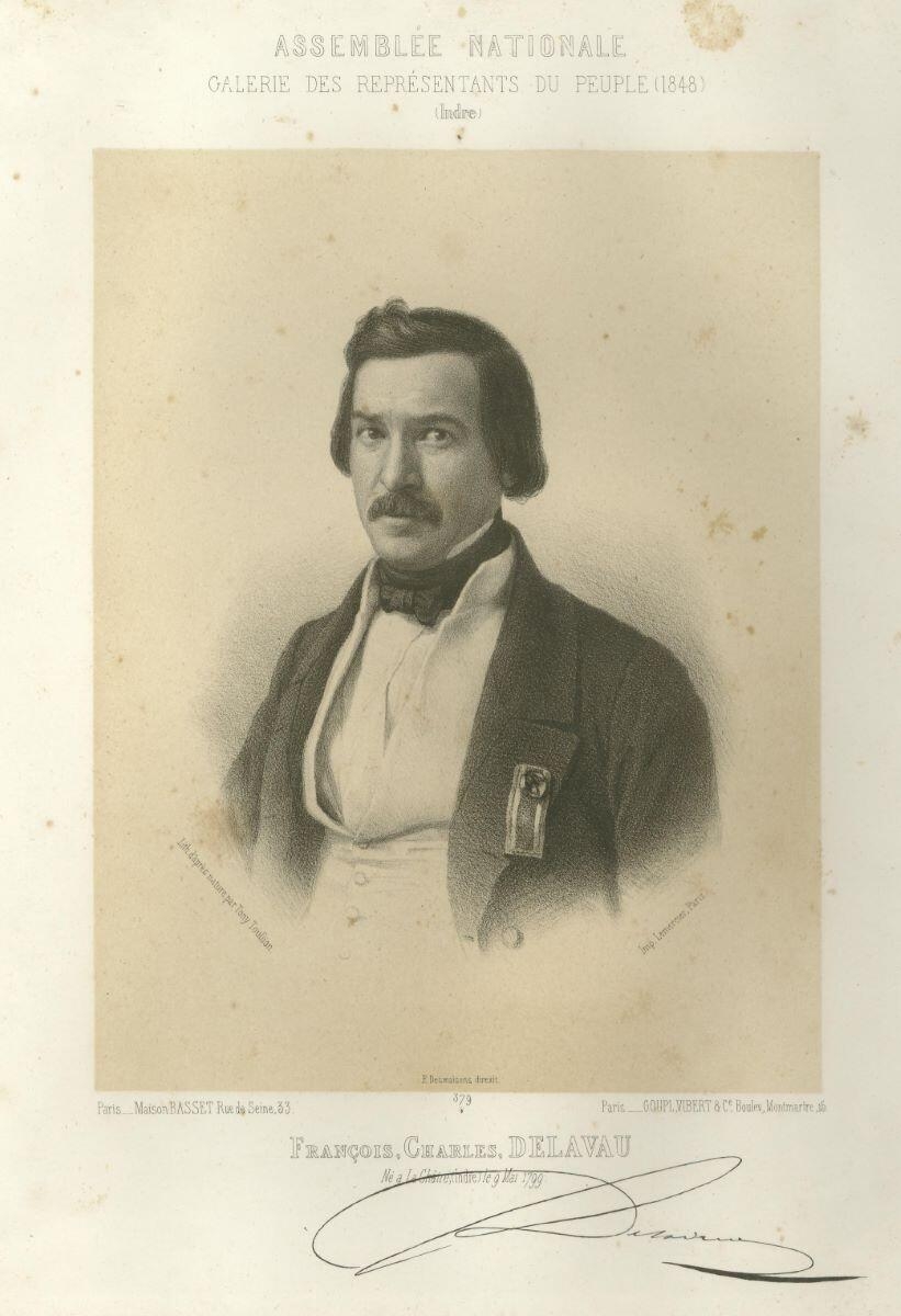 François-Charles Delavau, Tony Toullion, Vers 1848