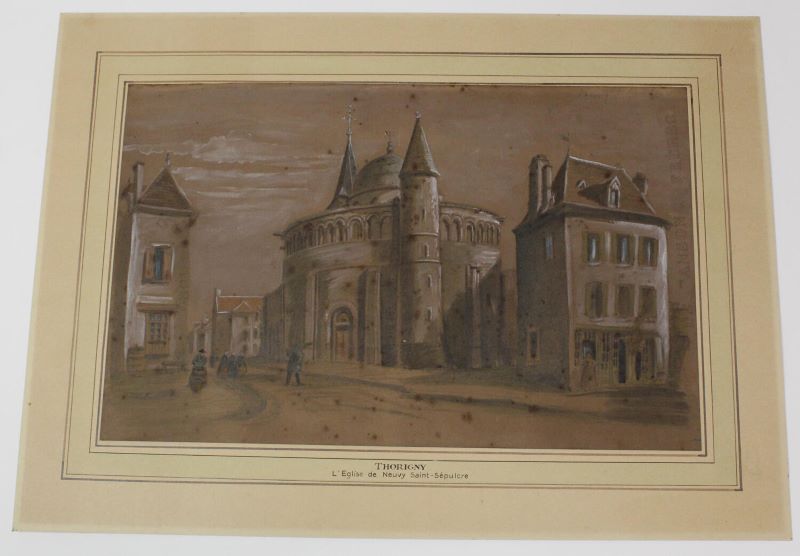 Eglise de Neuvy-St-Sépulchre, Félix Thorigny, 19e siècle