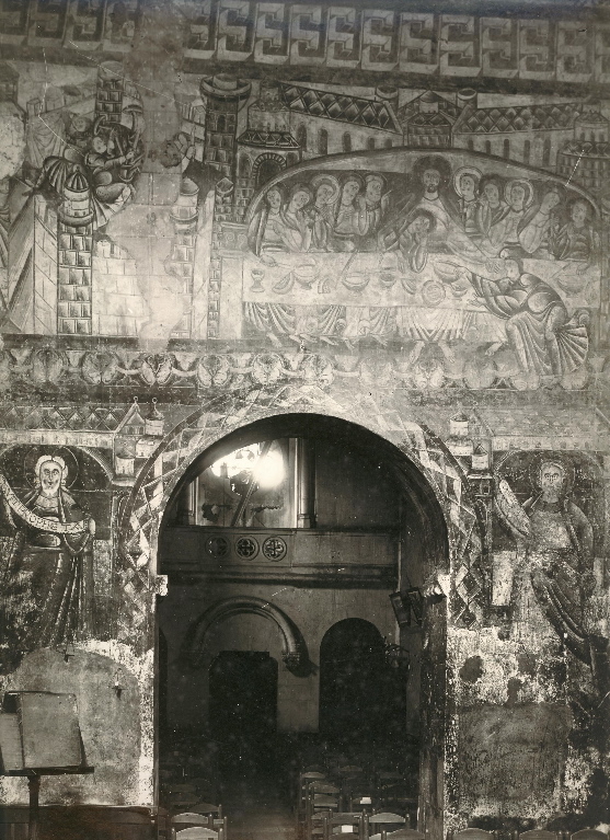 Fresque de la petite nef de l'église de Vic, Séraphin-Médéric Mieusement