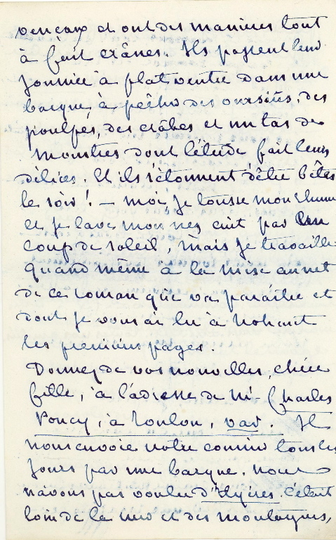 Lettre de George SAND à Sylvanie ARNOULD-PLESSY_2
