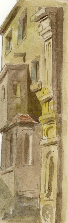 Maquette de décors de théâtre, Maurice Sand, 4e quart 19e siècle