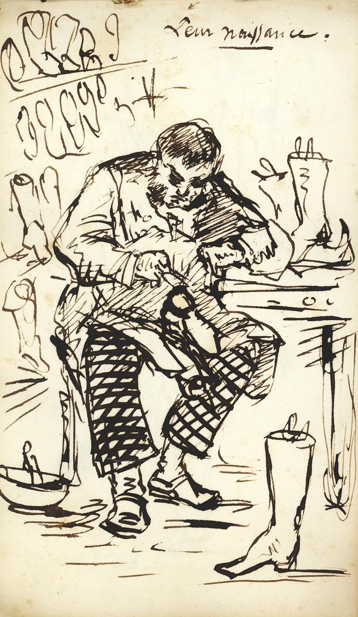 Carnet à dessin “Histoire des bottes”_1