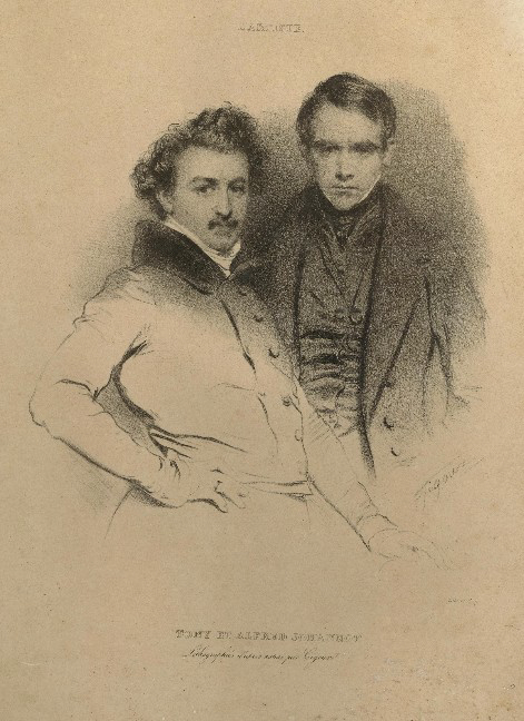 Tony et Alfred JOHANNOT, Jean Gigoux, 1831-1894