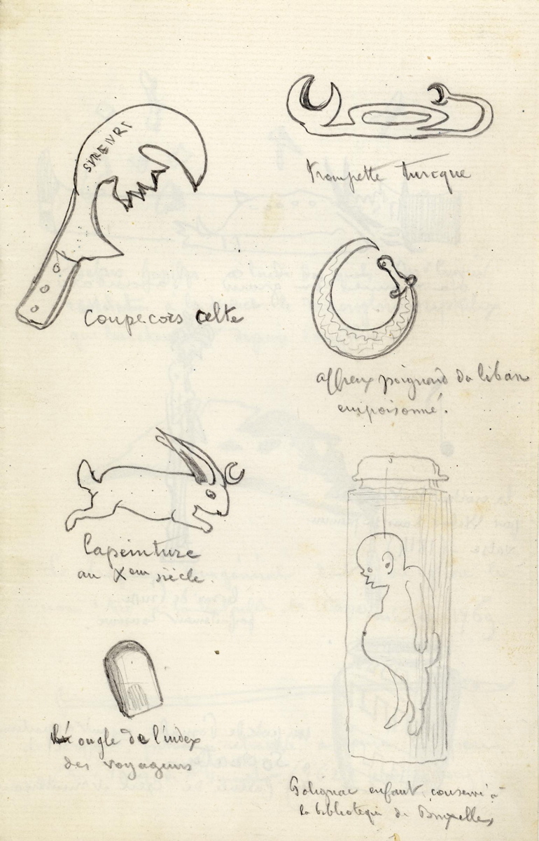 Dessins, Maurice Sand, Avant 1889