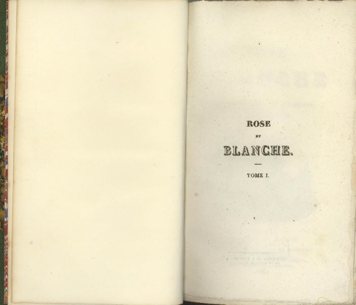 Rose et Blanche ou la comédienne et la religieuse. Tome III_0