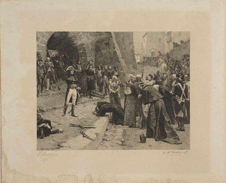 Napoléon Bonaparte - La Révolte de Pavie, Paul-Emile Boutigny, 1895