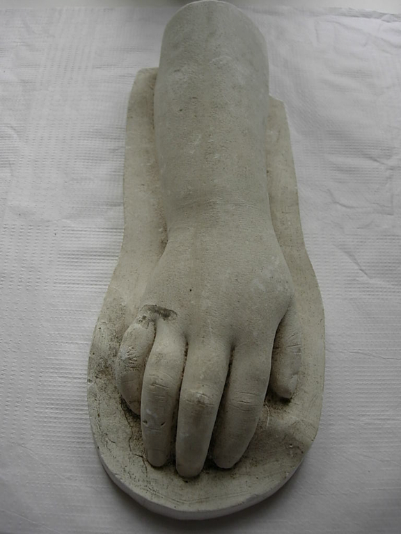 Moulage mortuaire du bras de Nini Clésinger_0