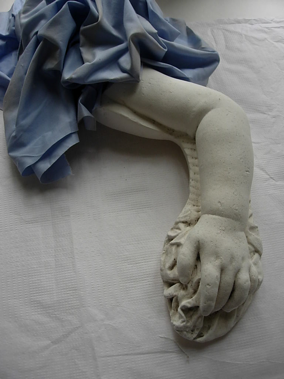 Moulage mortuaire de l'avant-bras et bras de Nini Clésinger_0