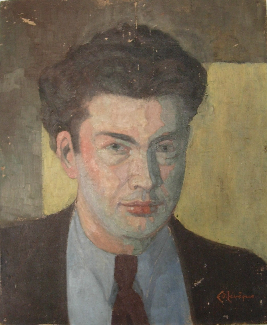 Autoportrait de l'artiste jeune, Jean-Louis Boncoeur, Vers 1930