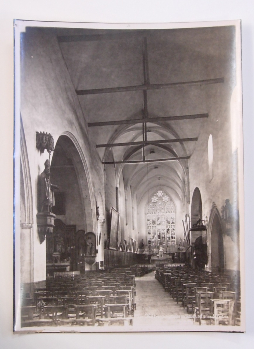 La Châtre, intérieur de l'église paroissiale, Séraphin-Médéric Mieusement