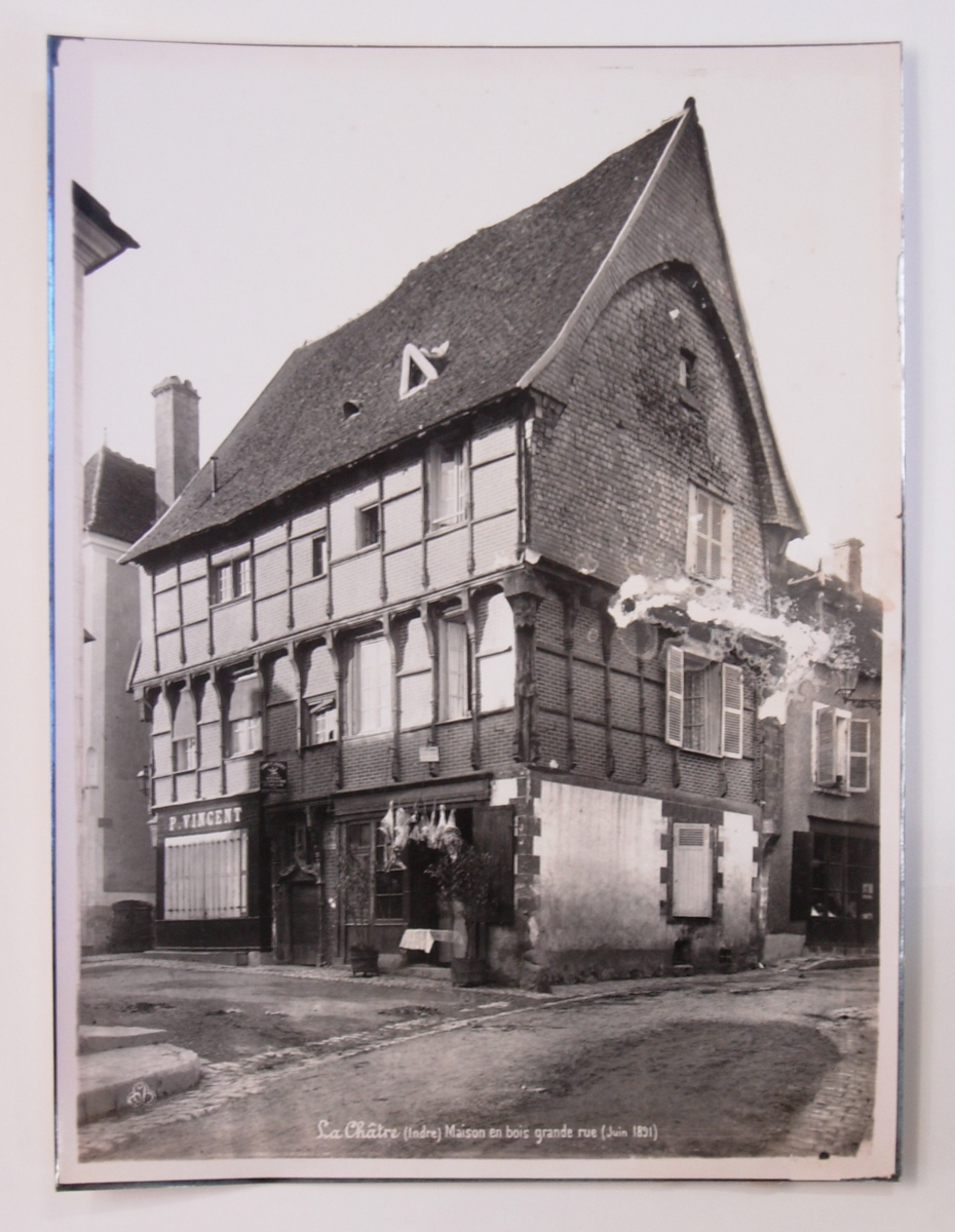 La maison à pans de bois, La Châtre, Séraphin-Médéric Mieusement