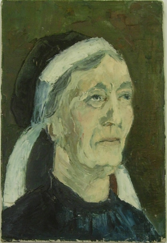Portrait de vieille paysanne_0