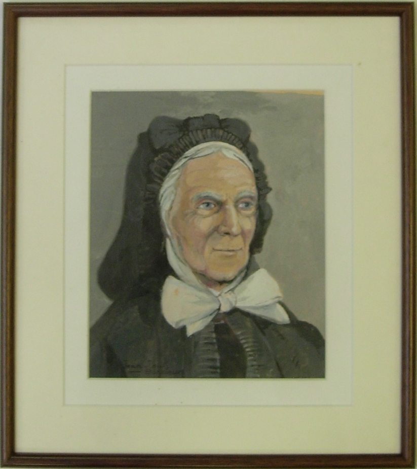 Portrait de vieille paysanne berrichonne_0
