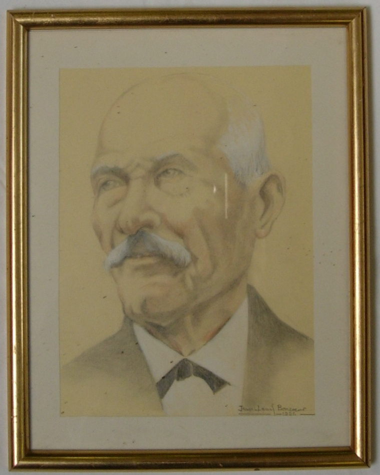 Vieil homme, Jean-Louis Boncoeur, 1974