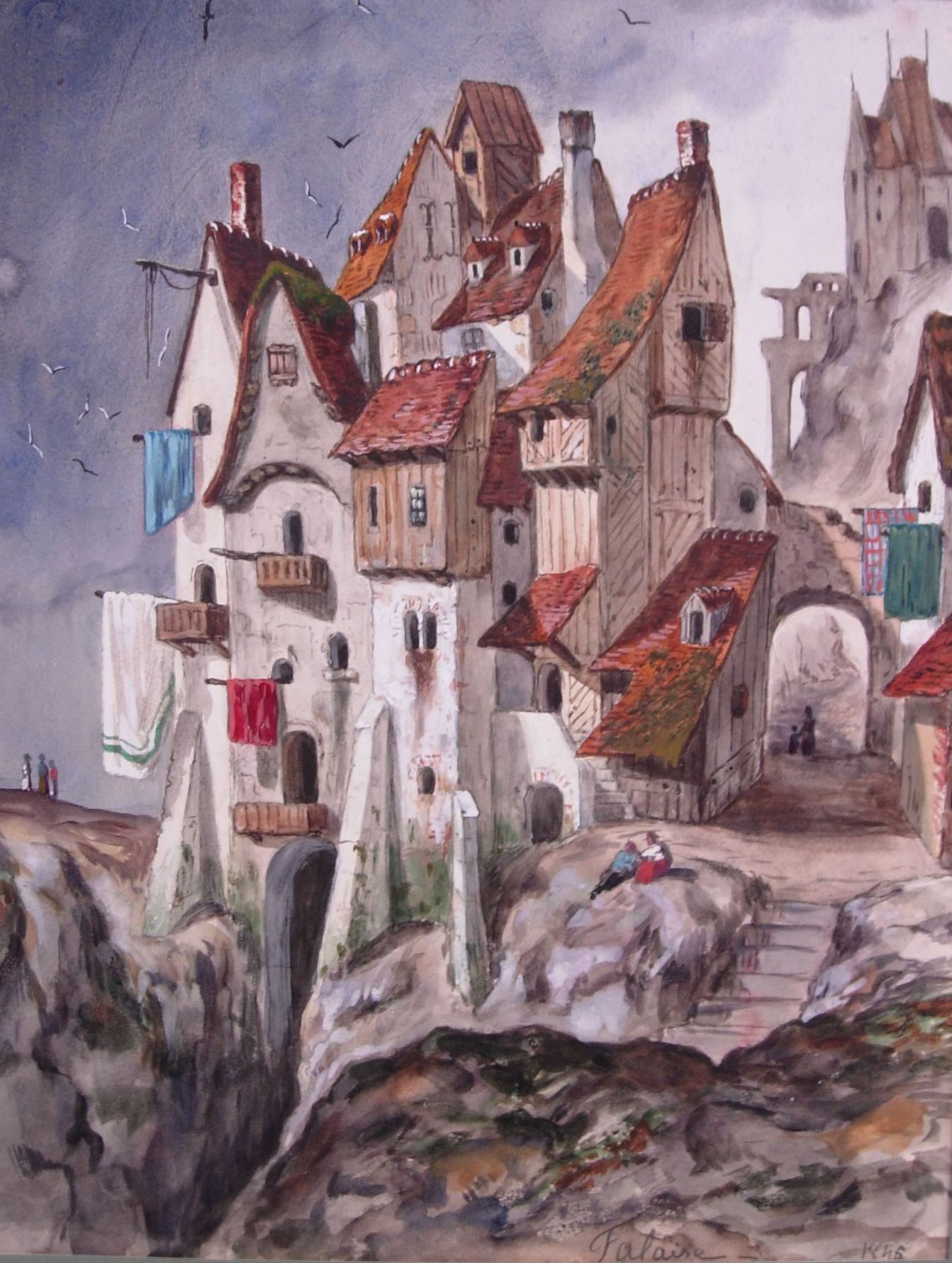 Falaise, Maurice Sand, 1846