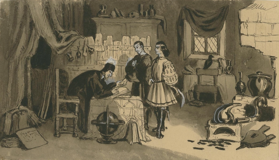 Comment Panurge rencontre Herr Trippa (titre factice), Maurice Sand, 1847