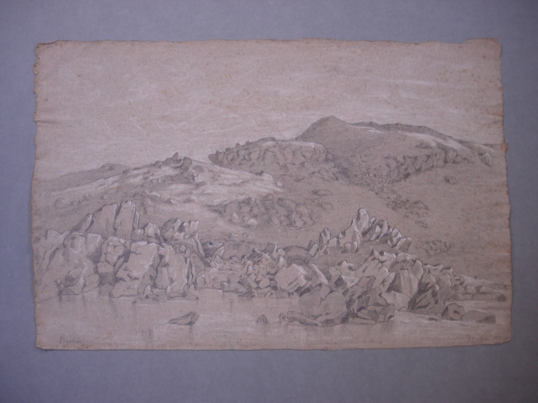 les Pierres Jaumâtres (titre factice), Maurice Sand, 1846