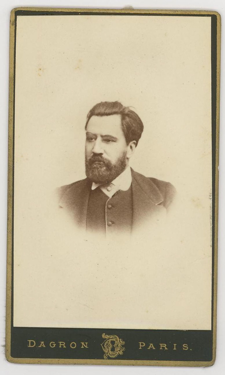 Portrait d'Edmond PLAUCHUT à 40 ans, Gerson Sée, 1878