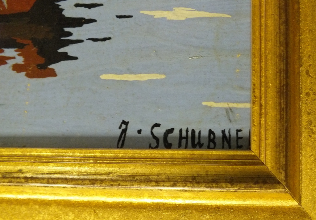 Vue de Chinon, Jean Schubnel, 1940,1970
