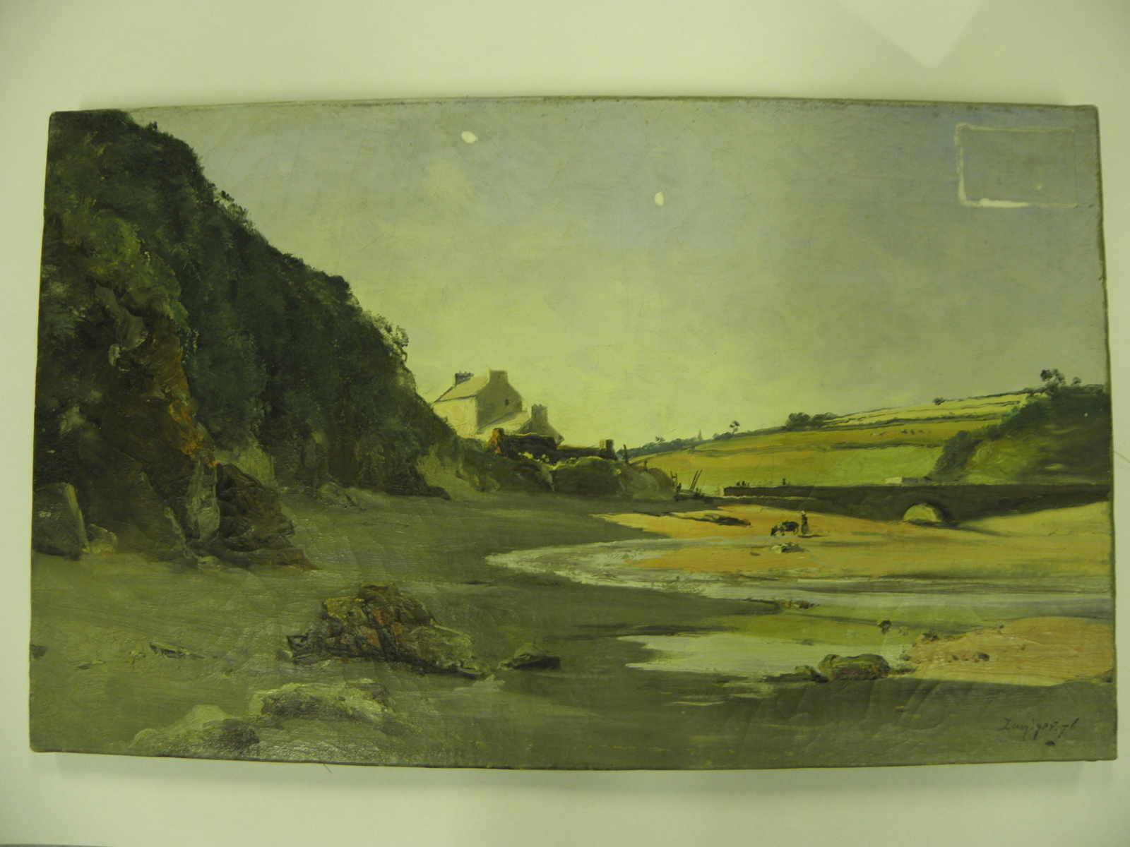 Embouchure de la rivière du Juch et Pont du Ris Douarnenez._0