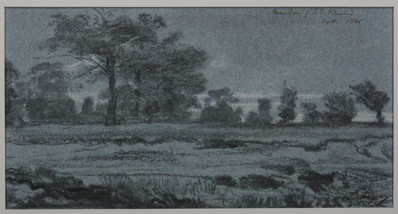 A Mondon (Haute-Vienne). (Titre inscrit), Emmanuel Lansyer, 1861