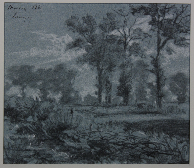 A Mondon (Haute-Vienne). (Titre inscrit), Emmanuel Lansyer, 1861