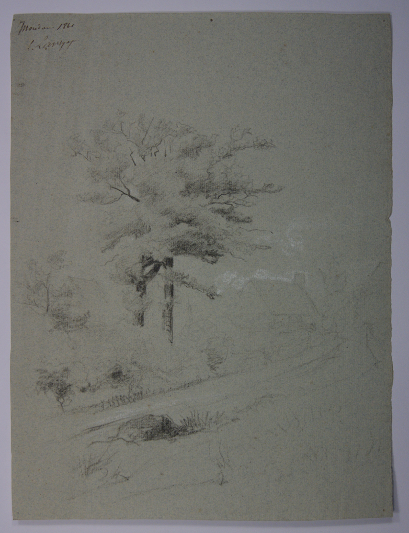 A Mondon (Haute-Vienne). (Titre inscrit), Emmanuel Lansyer, 1861
