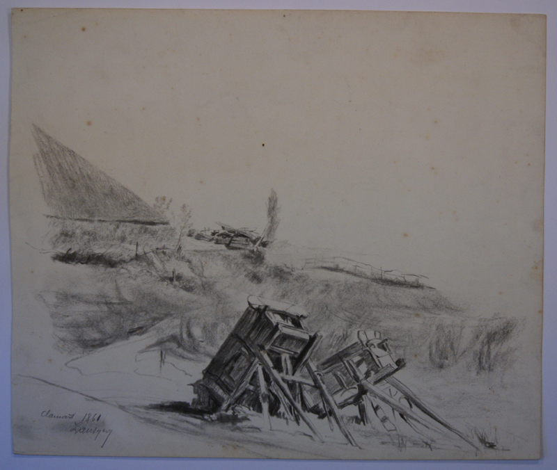 Clamart. (Titre inscrit), Emmanuel Lansyer, 1861