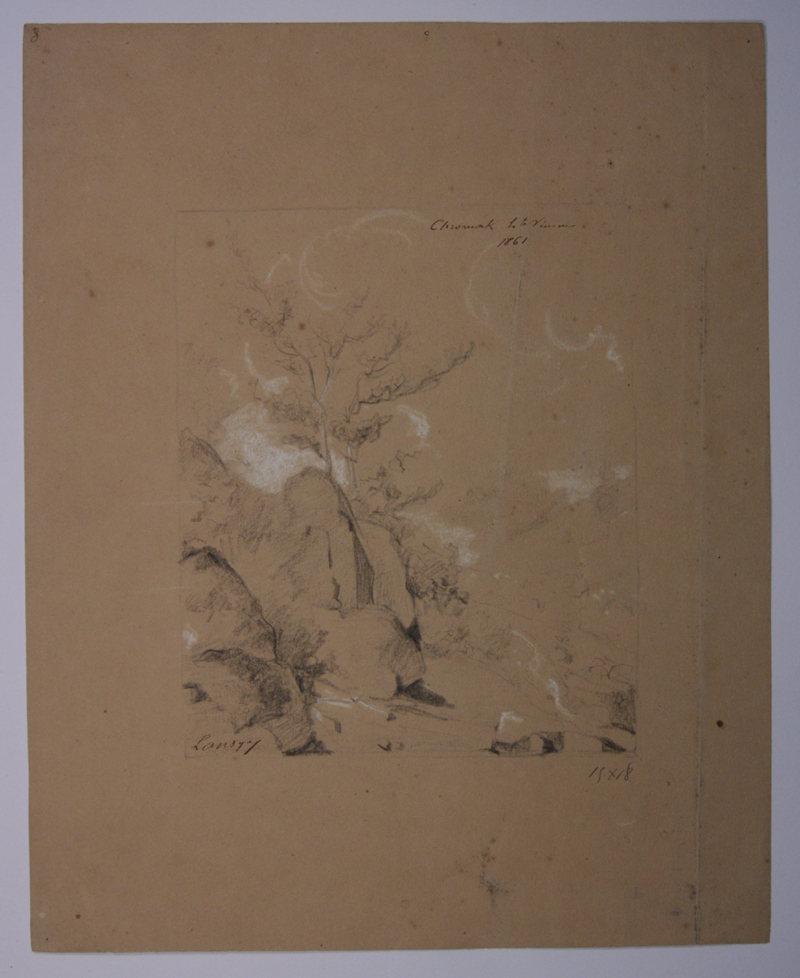 A Cromac (Haute-Vienne). (Titre inscrit), Emmanuel Lansyer, 1861