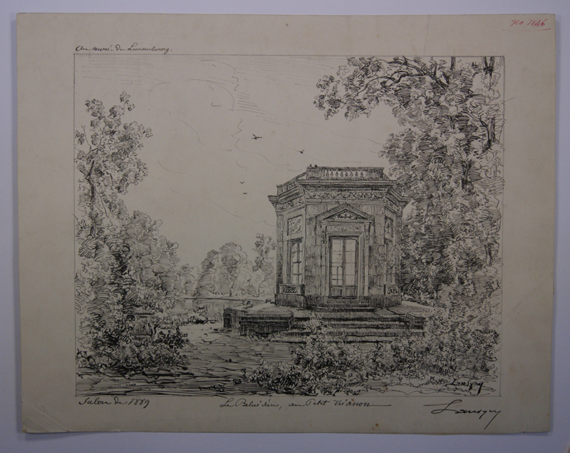 Le belvédère au Petit Trianon. (Titre inscrit)_0